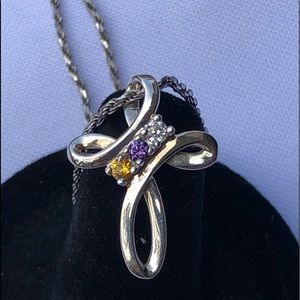 Sterling Silver Cross w/ chain